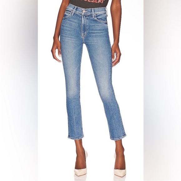 MOTHER‎ Mid Rise Dazzler Ankle Denim Jeans in Other Moods NWT